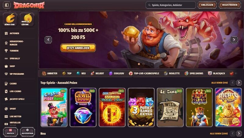 Dragonia casino, dragonia casino login