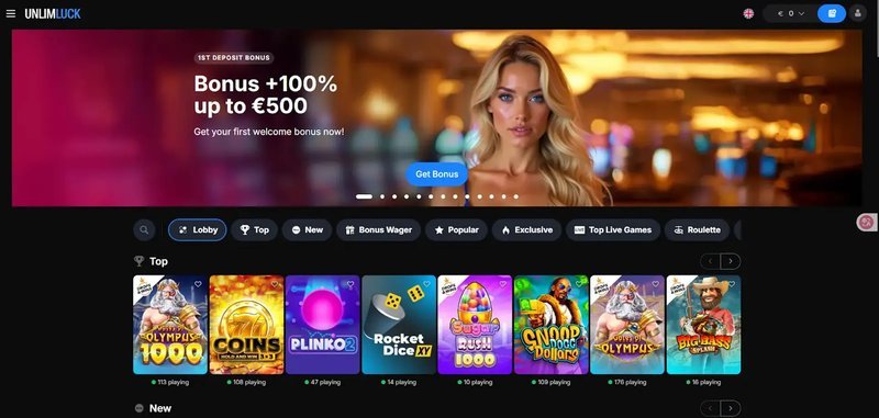 Unlimluck Casino UK Review: Official Site Bonus Offers and Free Spins